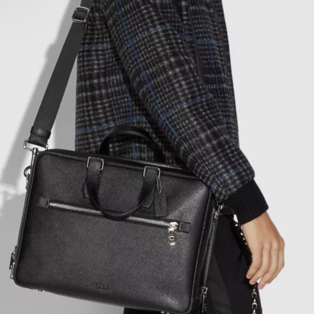 NWOT: Coach Kennedy Brief/laptop Bag
